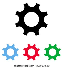 Gear icon Vector illustration