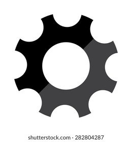 Gear icon Vector illustration