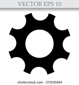 Gear icon Vector illustration