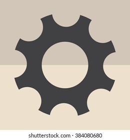 Gear icon Vector illustration