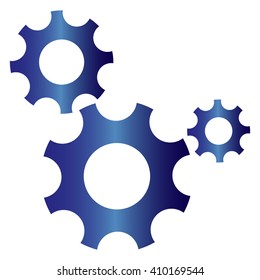 Gear icon Vector illustration