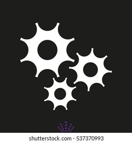 gear, icon, vector illustration EPS 10