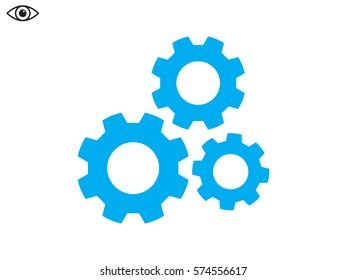 gear, icon, vector illustration eps10