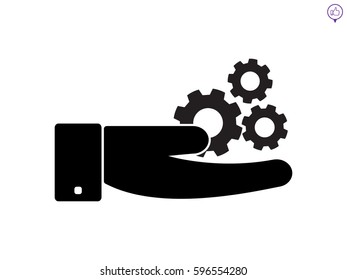 gear, icon, vector illustration eps10