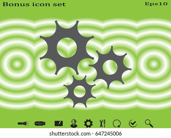 gear, icon, vector illustration eps10