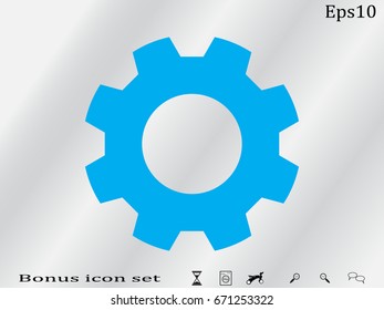 gear, icon, vector illustration eps10