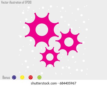 gear, icon, vector illustration eps10