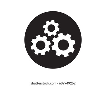 gear, icon, vector illustration eps10