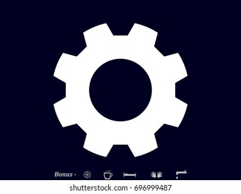 gear, icon, vector illustration eps10