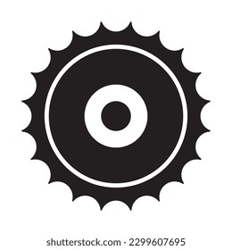 gear icon vector illustration logo design