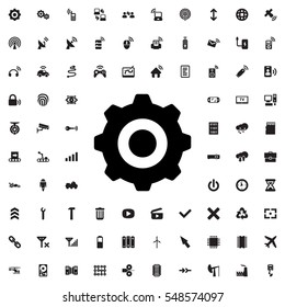 gear icon vector illustration sign symbol