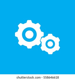 gear icon vector illustration sign symbol