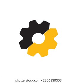 gear icon vector illustration symbol design