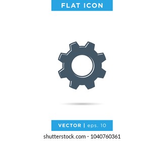 Gear Icon Vector Logo Template