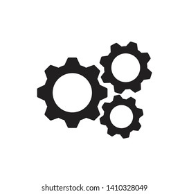 Gear icon vector ,setting icon sign illustration
