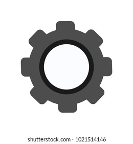 gear icon vector, simple design best vector icon