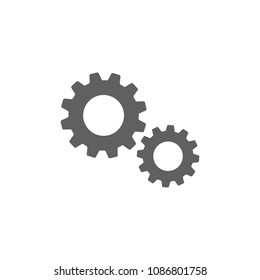 Gear icon vector. Symbol for your web site design, logo, app, UI. Vector illustration, EPS