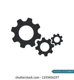 Gear Icon Vector Template