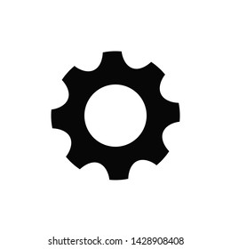 gear icon vector template illustration
