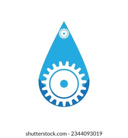 gear icon vector template illustration logo design