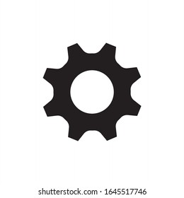 Gear icon vector, Tools, Cogs, Settings Sign Isolated on white background