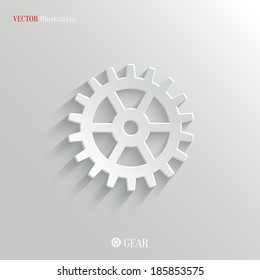 Gear icon - vector web illustration