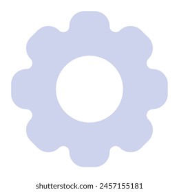 Icono de engranaje para Web, App, infografía, etc
