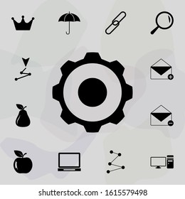 gear icon. web icons universal set for web and mobile