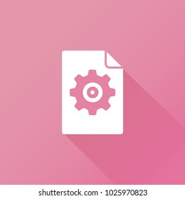 gear icon. web sign