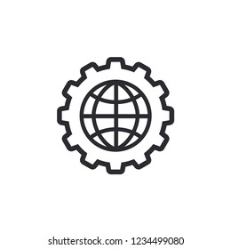 Gear icon. World service. Crewing sign. World mechanism.
Settings icon. Options icon. Logo template. Planet logo. Globe Icon. World symbol. Earth sign. Cogwheel. Global technology. Mechanic sign.
