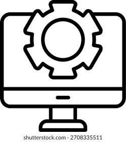 Icono de engranaje para su proyecto