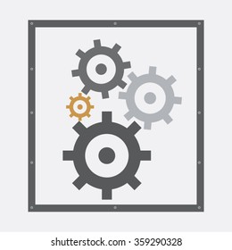 gear icons