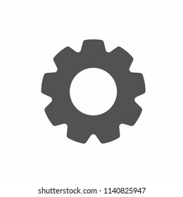 Gear icon,settings icon,configuration icon.vector icon