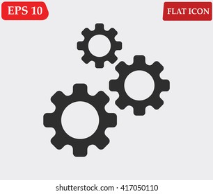 Gear Icon.Settings vector icon