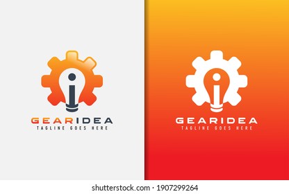Gear Idea, Creative Business Logo Design.