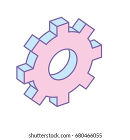 gear industry technology information icon
