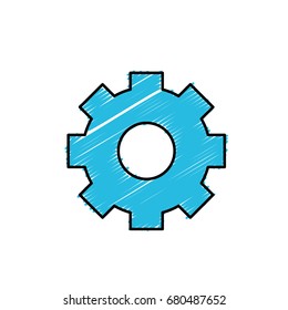 gear industry technology information icon