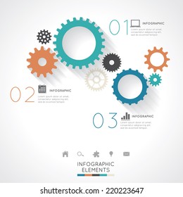 Gear Infographics  