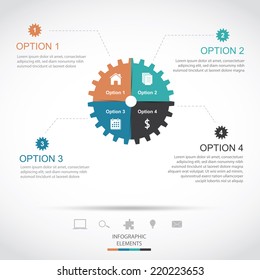 Gear Infographics  