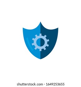 Innenschutzgitter-Design, Bauwerkstechnik und technische Vektorillustration