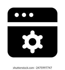 Innenausstattung der Webseite, Konzeptsymbol der Website-Einstellung, Webseitenverwaltung