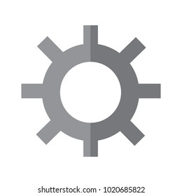 gear isolated icon image 