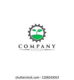 gear leaf green