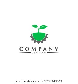 gear leaf green