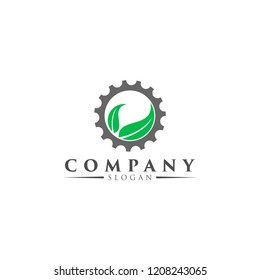 gear leaf green
