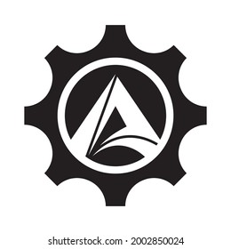 Zahnarztbrief einer Logo-Vorlage Vektorsymbol-Design