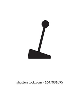 Symboldesign des Gangschalters. Vektorillustration