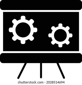 Gear Linear Vector Icon Design