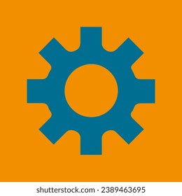 gear logo for company. vector