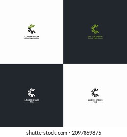 Gear logo. Desain  template vector
